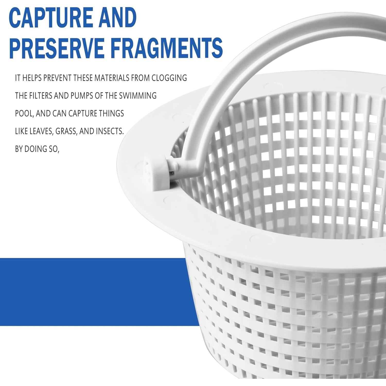Cestas de Skimmer de Pared para Piscina JODDMTTY - Paquete de 2