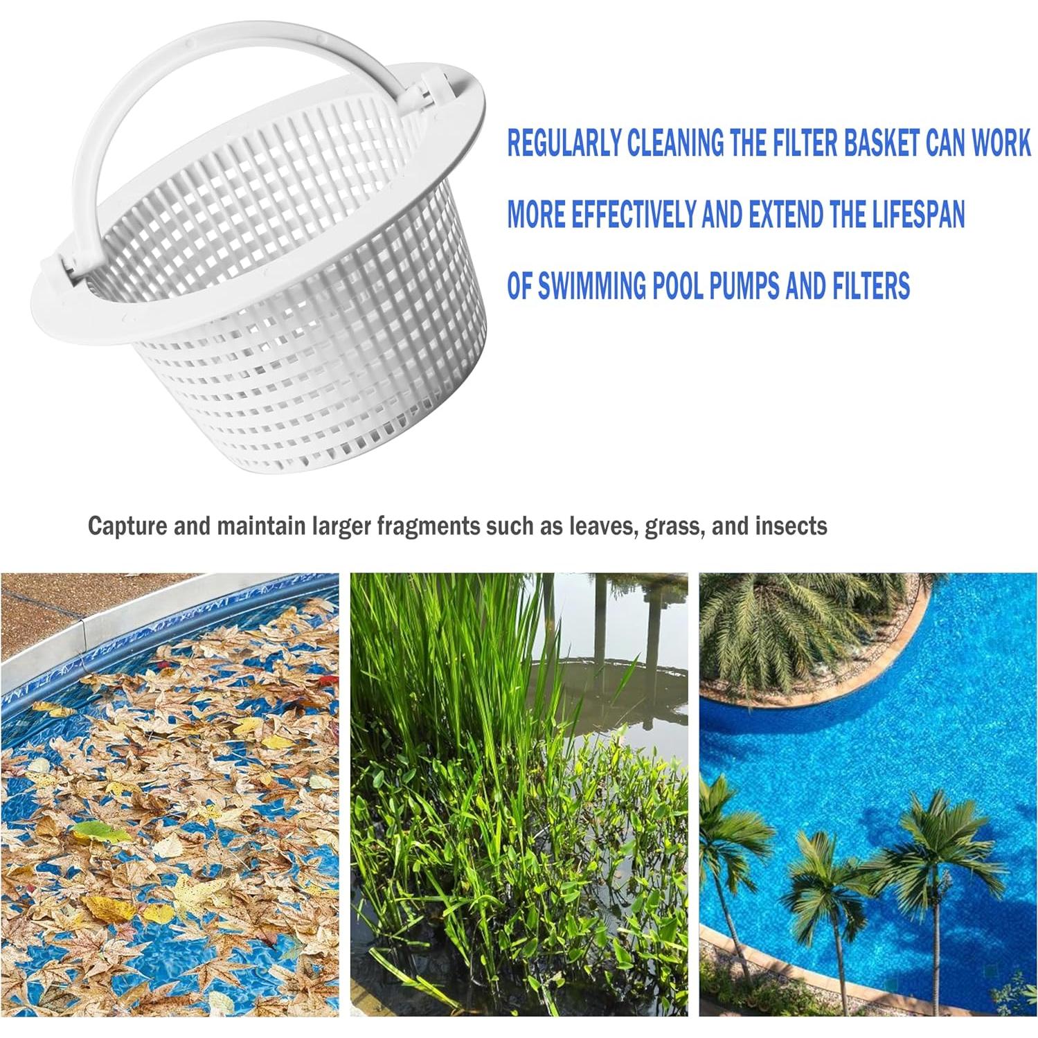 Cestas de Skimmer de Pared para Piscina JODDMTTY - Paquete de 2