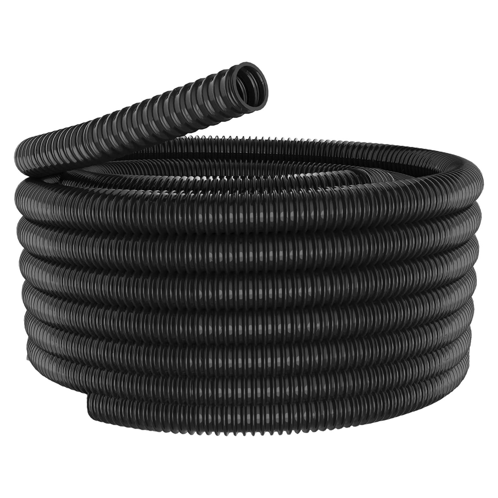 Manguera de PVC 30 m Alpine Corporation 1.9 cm negra