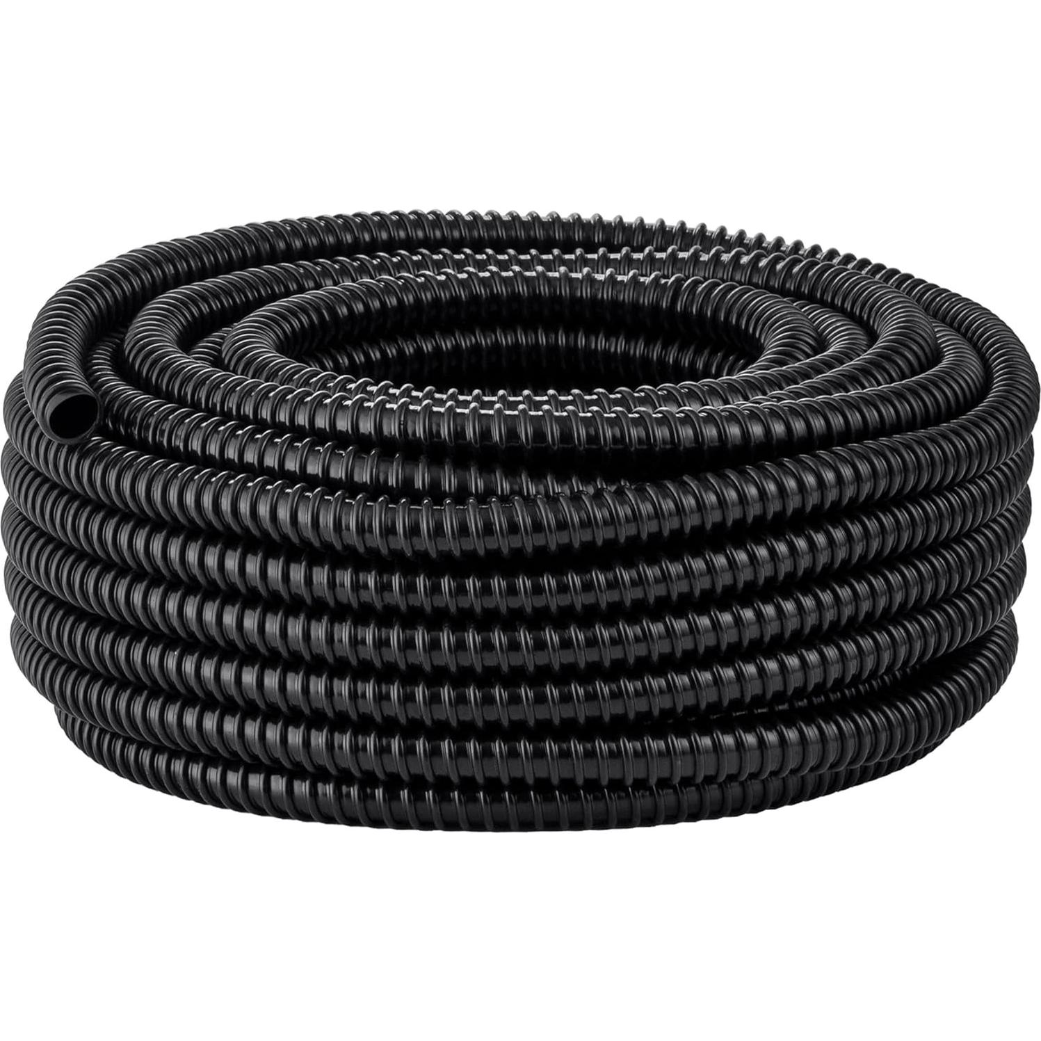 Manguera de PVC 30 m Alpine Corporation 1.9 cm negra
