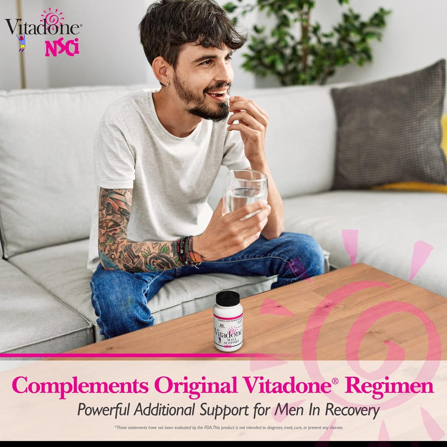 Suplemento Masculino Vitadone - Aumenta Deseo y Rendimiento - 60 Cápsulas