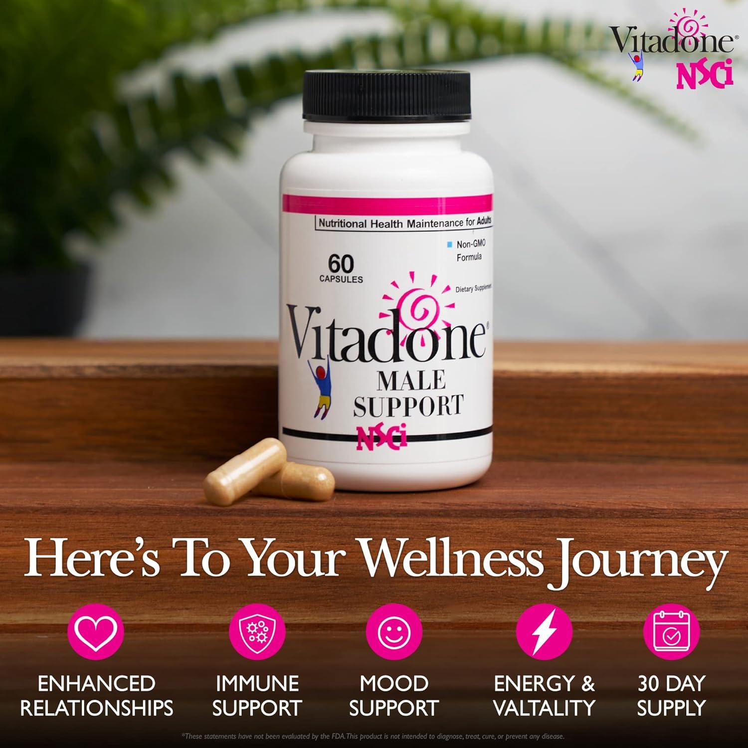 Suplemento Masculino Vitadone - Aumenta Deseo y Rendimiento - 60 Cápsulas