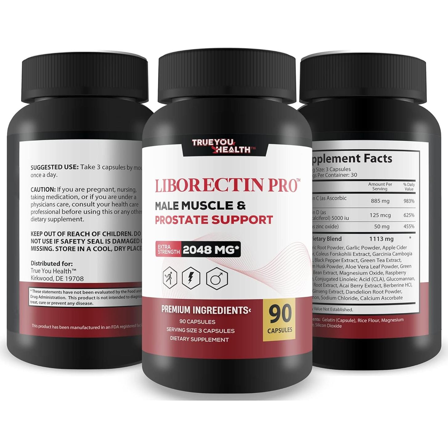 Liborectin Pro - Suplemento para la Próstata - 90 Cápsulas