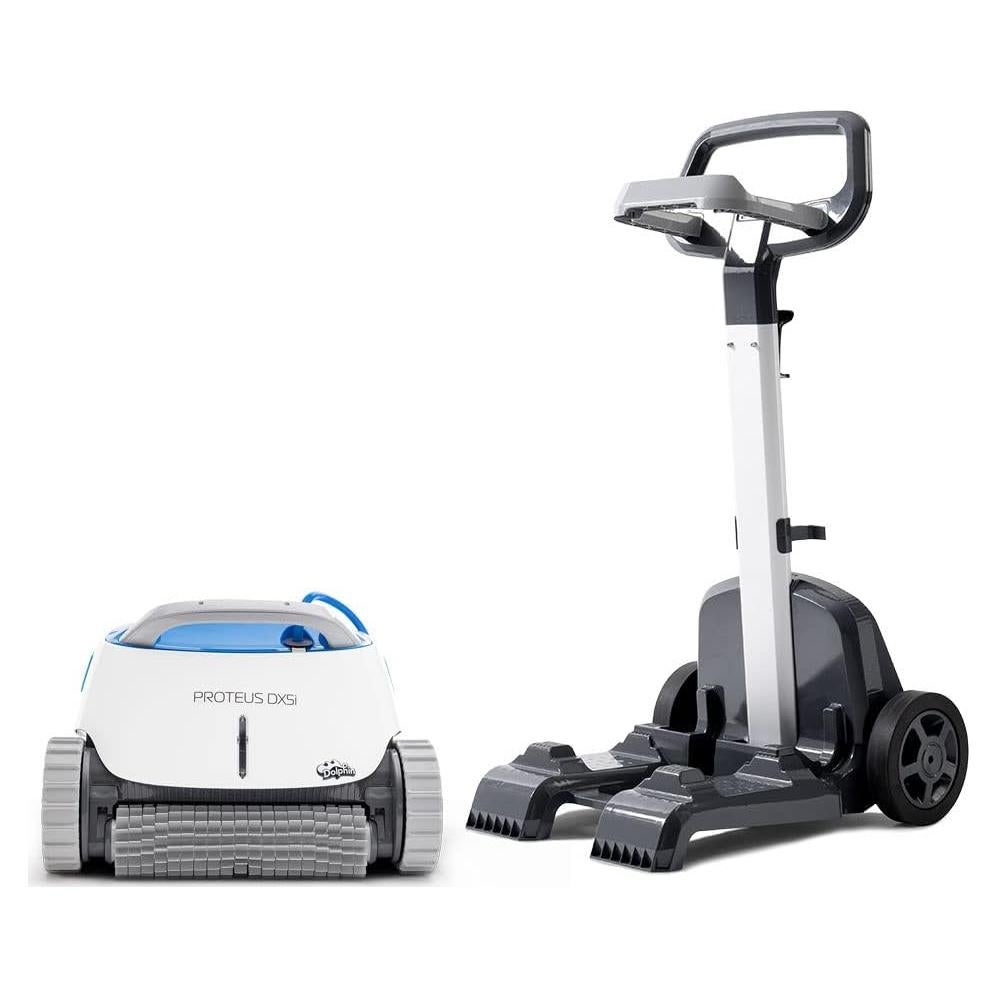 Aspiradora Robótica Delfín Proteus DX5i Wi-Fi para Piscinas hasta 15.24m