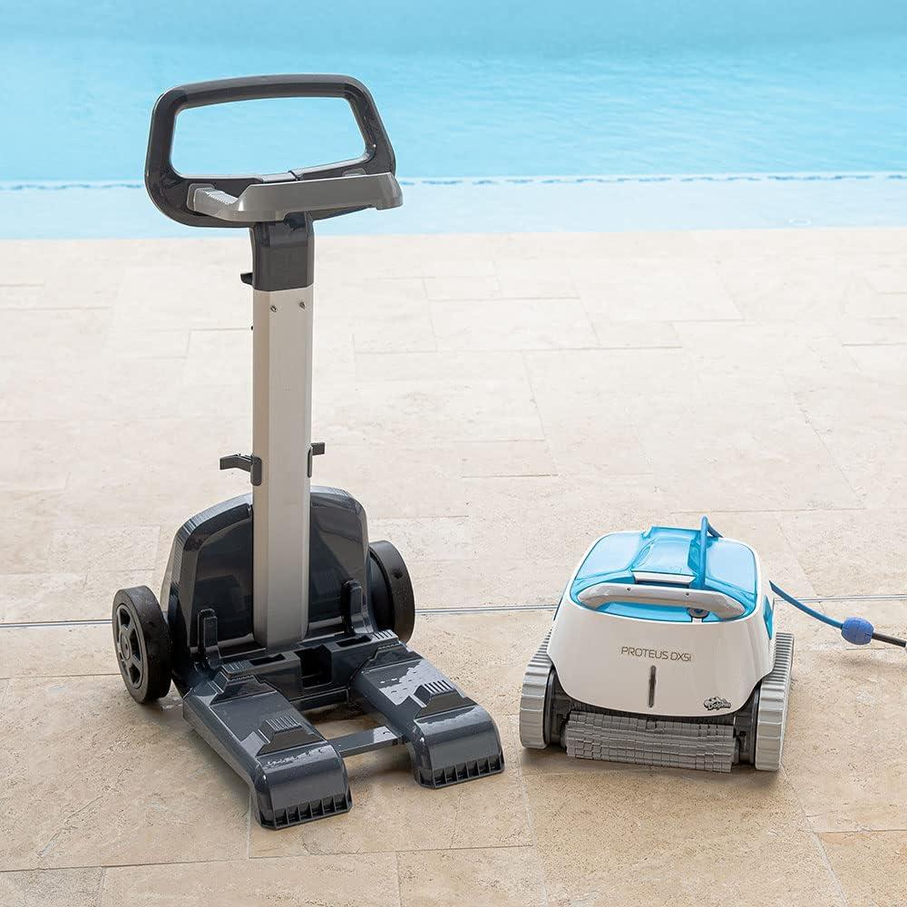 Aspiradora Robótica Delfín Proteus DX5i Wi-Fi para Piscinas hasta 15.24m