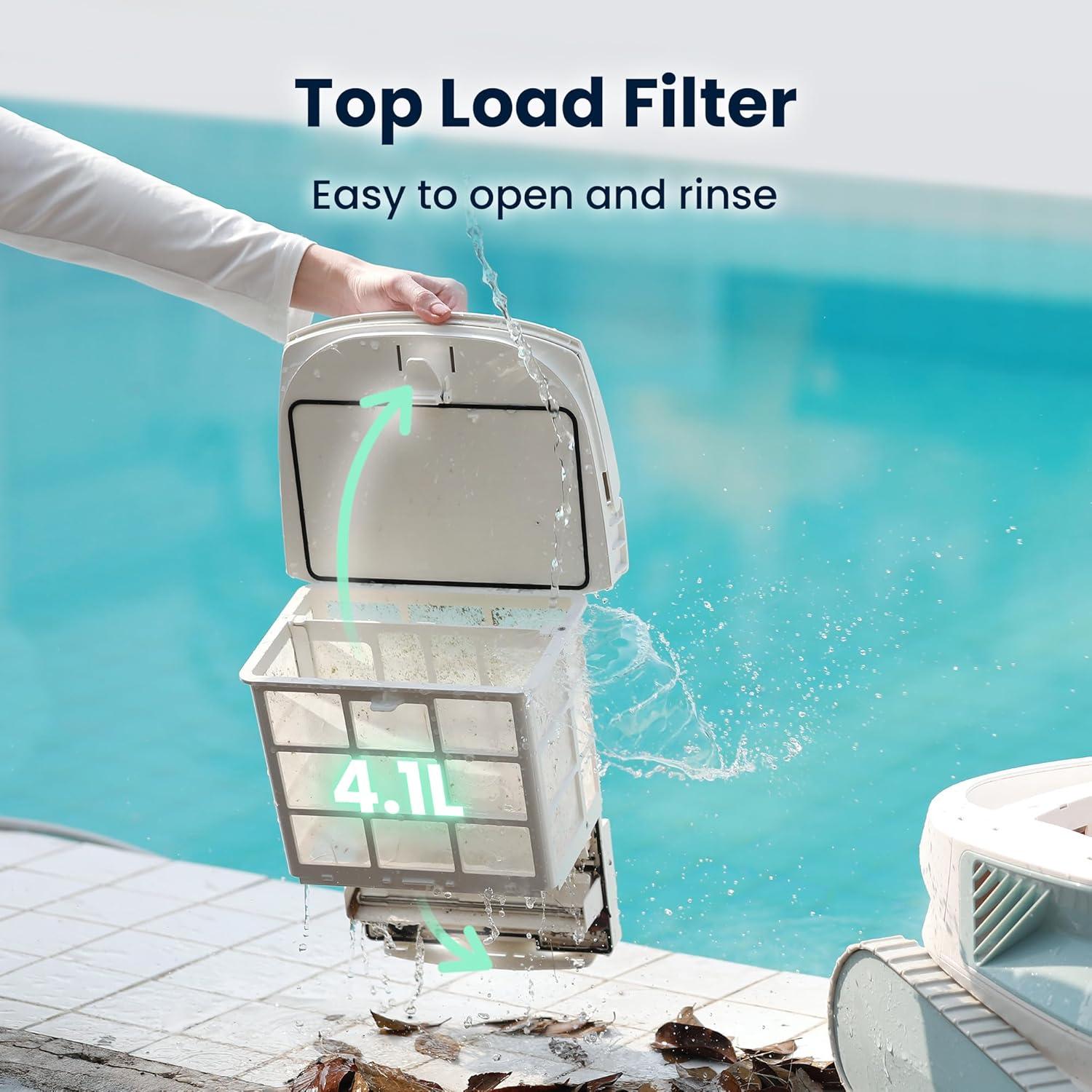 Limpiador de Piscinas Robótico Chasing Hydro 4 SE - Doble Filtración