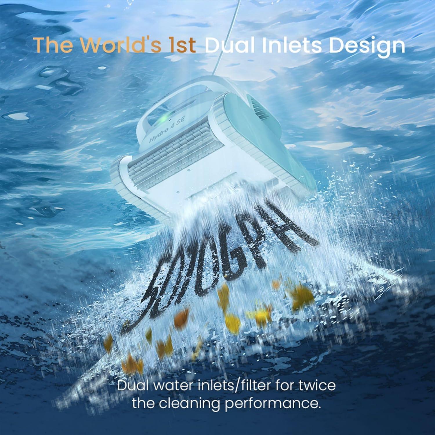 Limpiador de Piscinas Robótico Chasing Hydro 4 SE - Doble Filtración