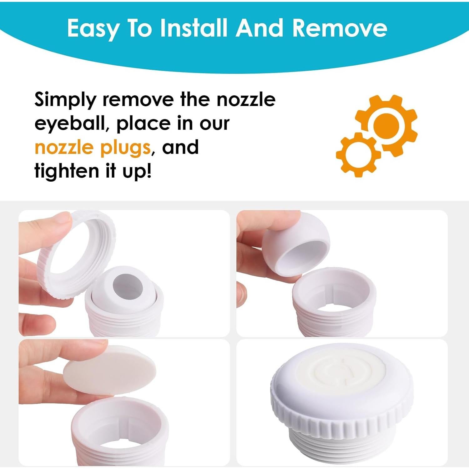 Cubiertas de Boquillas de Chorro Hayward Sp1419D 2 Paquete