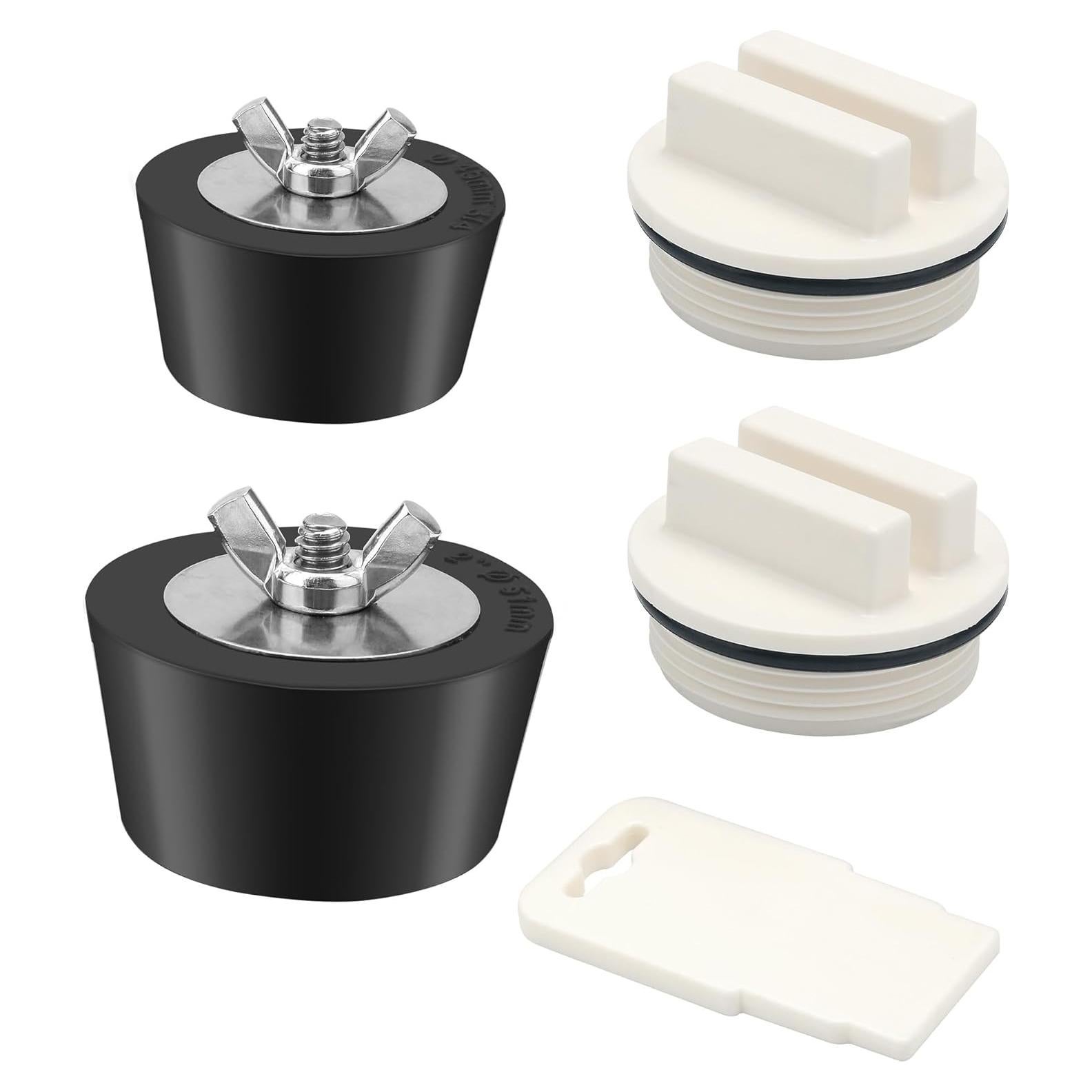 Kit de Tapones de Retorno para Piscina Shiguan 1.5" a 2"