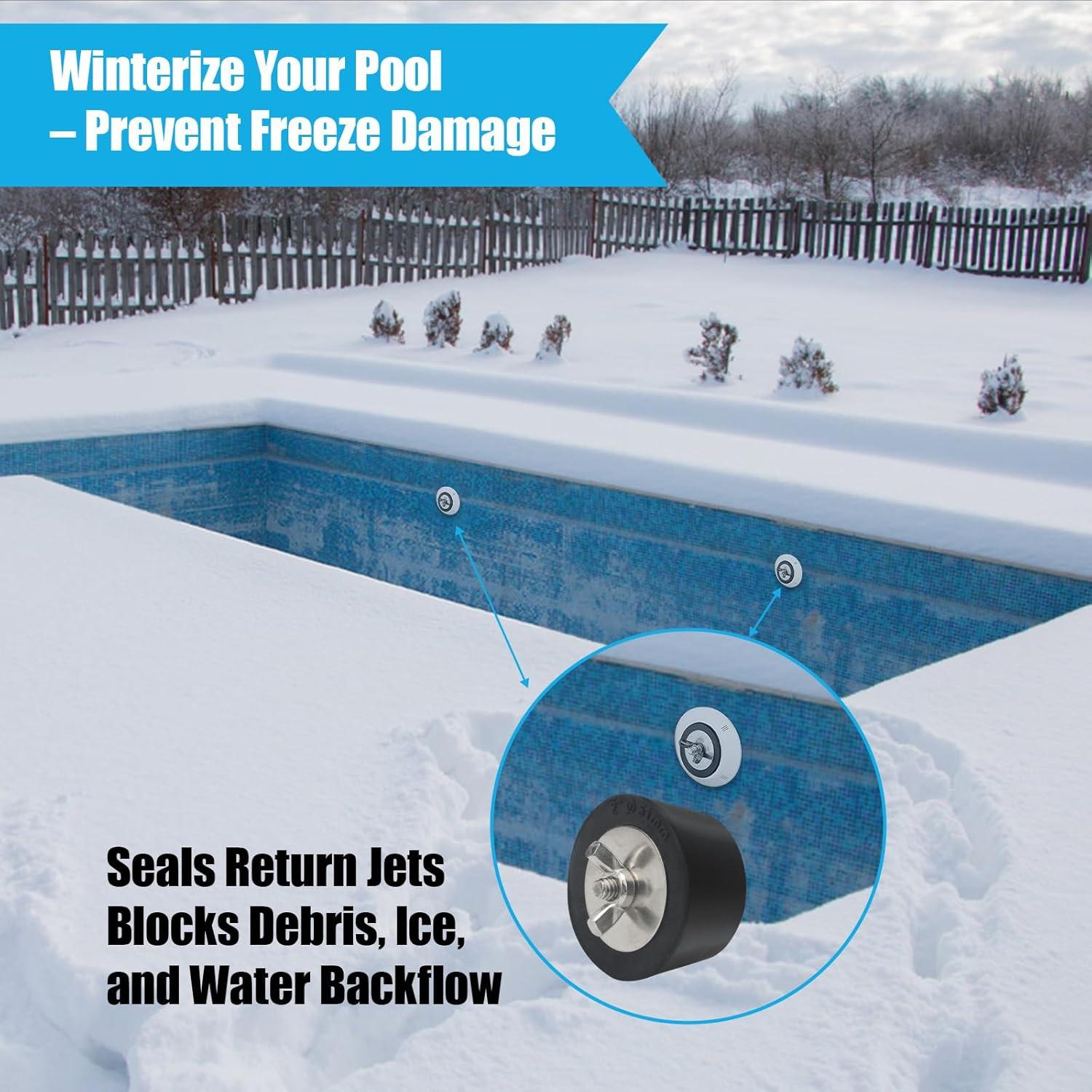 Kit de Tapones de Retorno para Piscina Shiguan 1.5" a 2"