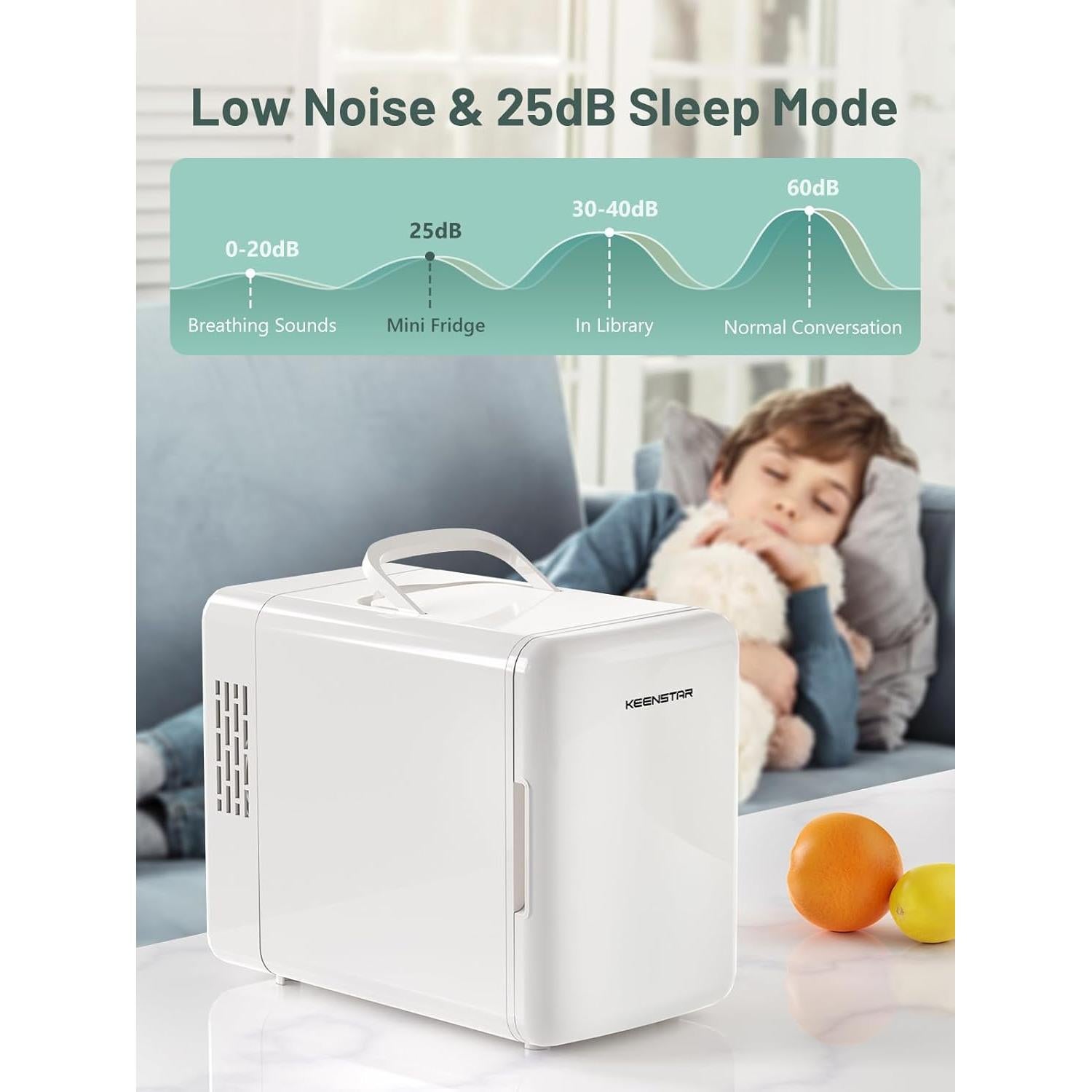 Mini Nevera KEENSTAR 6L Portátil Enfriador y Calentador