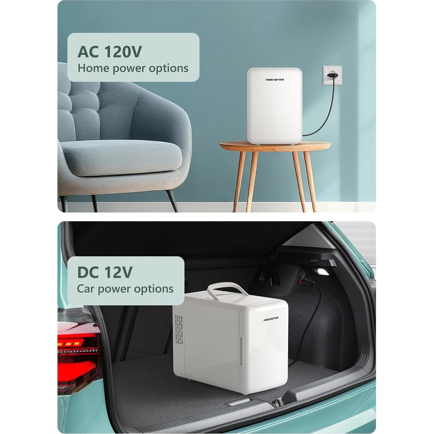 Mini Nevera KEENSTAR 6L Portátil Enfriador y Calentador