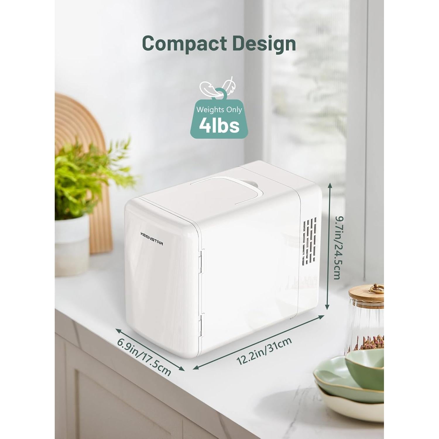 Mini Nevera KEENSTAR 6L Portátil Enfriador y Calentador