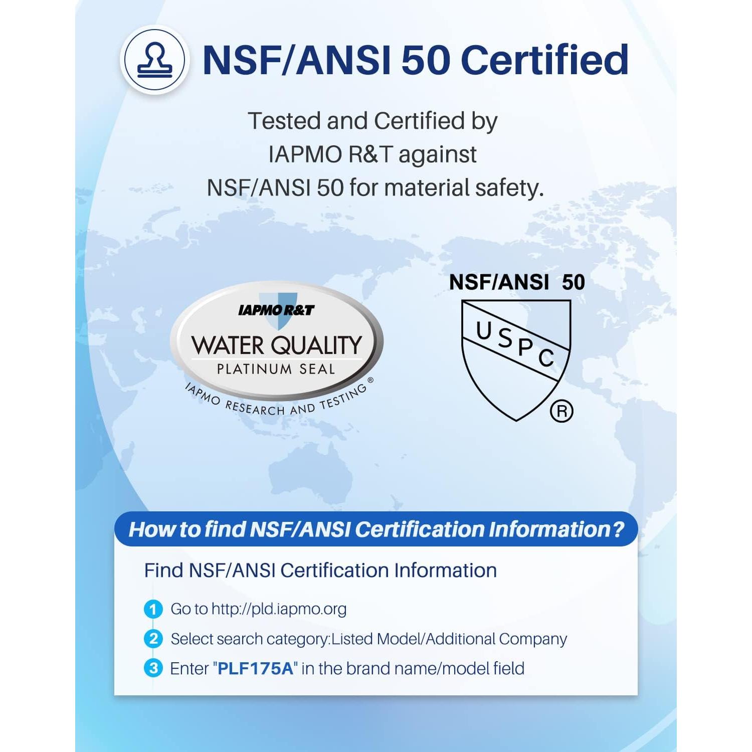 Filtro de Piscina POOLPURE PLF175A 175 ft² Compatible Hayward