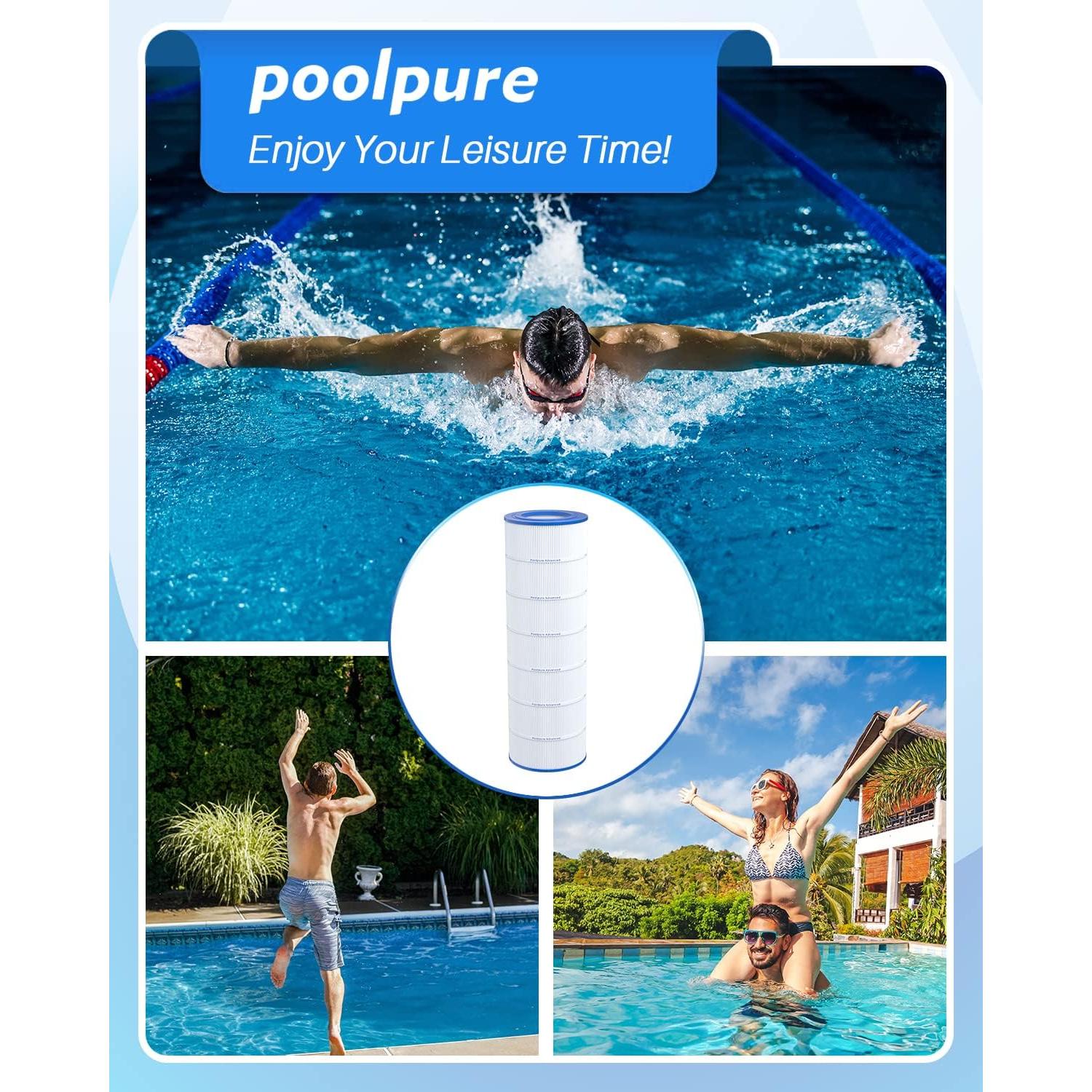 Filtro de Piscina POOLPURE PLFPAP200 18.58 m² Compatible Pentair