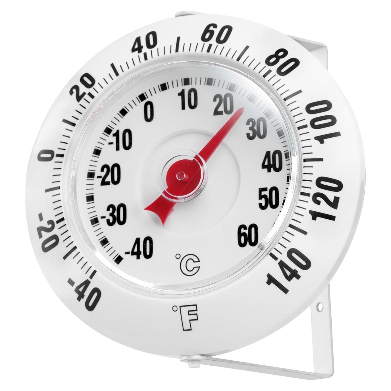 Termómetro Interior Exterior SPOROLWE 5 Pulgadas - Precisión - Fácil Lectura