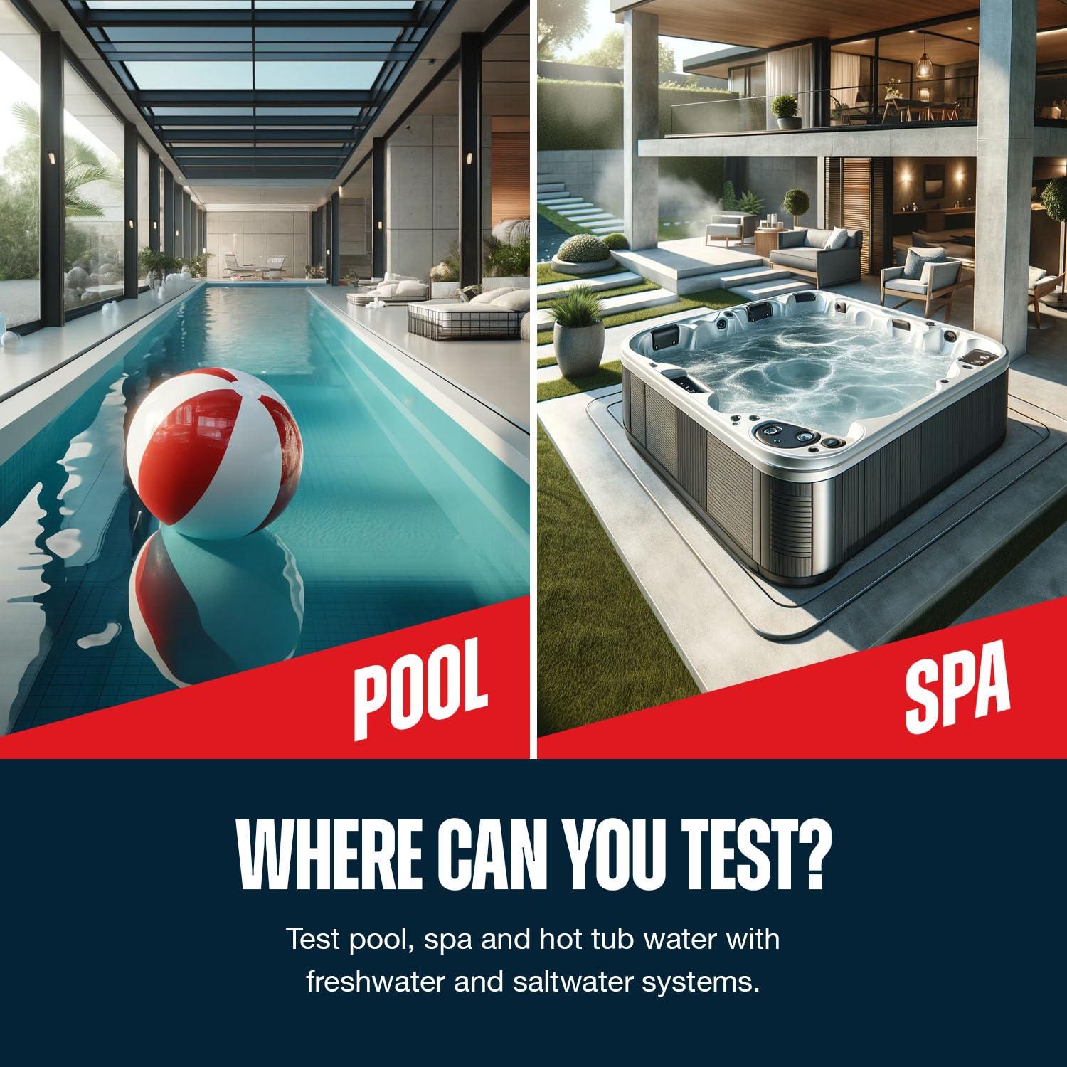 Kit de Prueba de Agua 3-en-1 East Bay para Piscinas y Spas