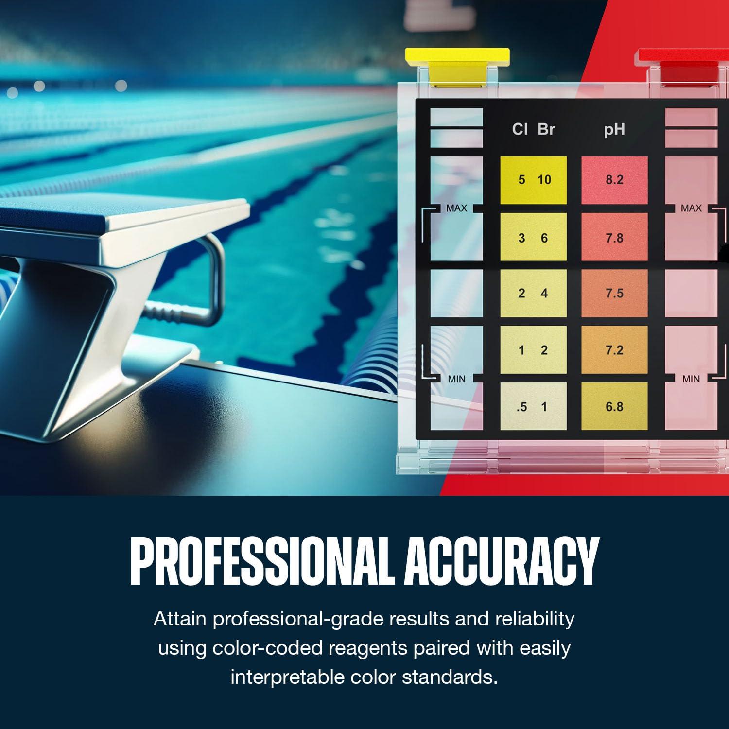 Kit de Prueba de Agua 3-en-1 East Bay para Piscinas y Spas