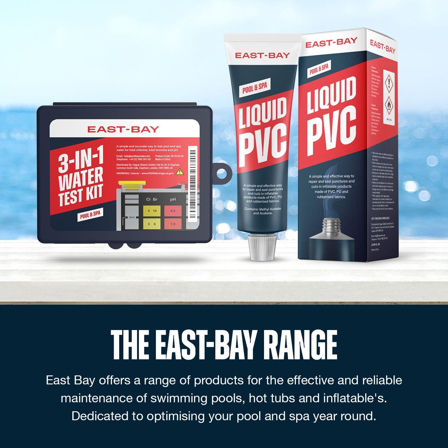 Kit de Prueba de Agua 3-en-1 East Bay para Piscinas y Spas