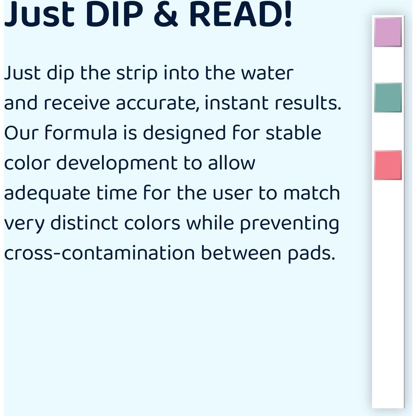 Tiras de Prueba para Piscina Lamotte Insta-Test 3 - 50 Unidades