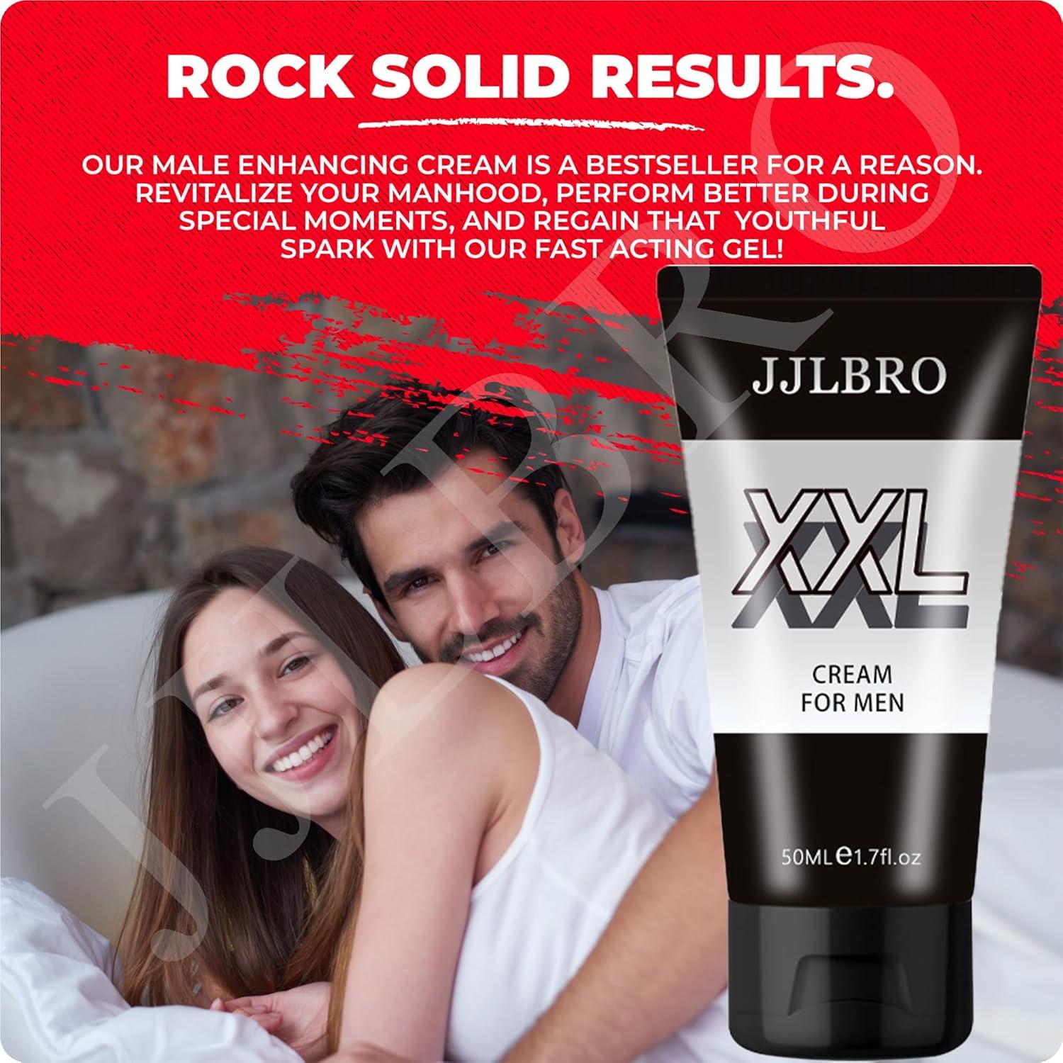 Crema de Aumento Masculino Irvy Huge XXL - Gel de Fuerza Extra