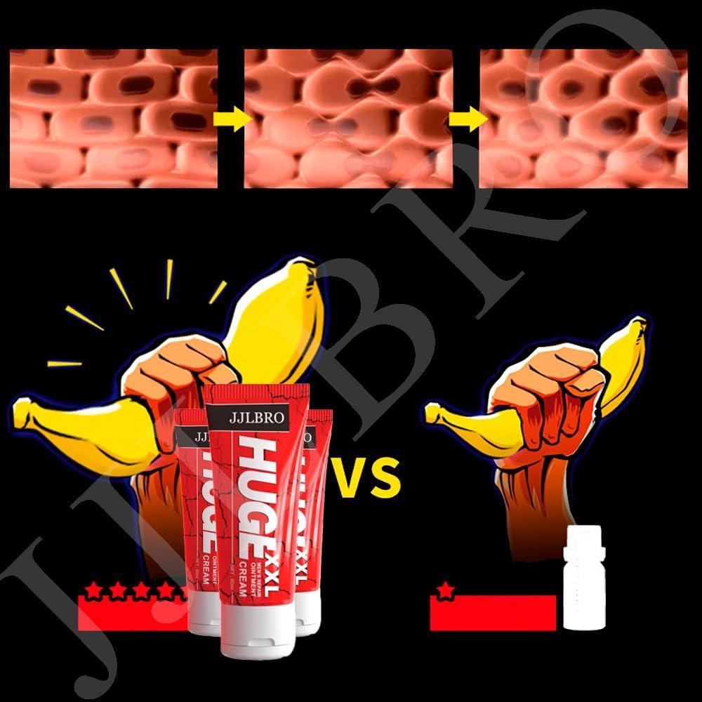 Crema de Aumento Masculina JJLBRO 100ml - Gel de Fuerza Extra