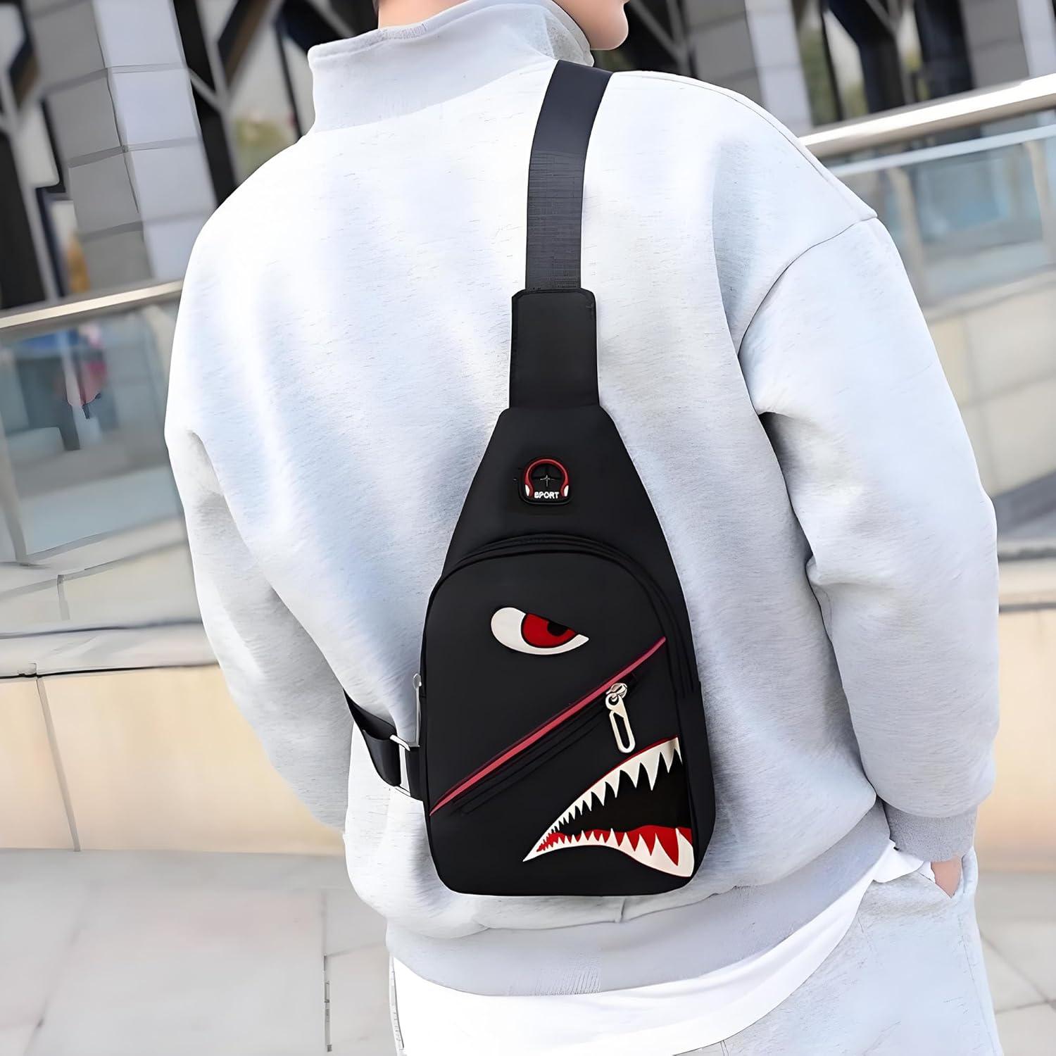 Bolso Cruzado Casual Unisex para Hombro 26x17 cm