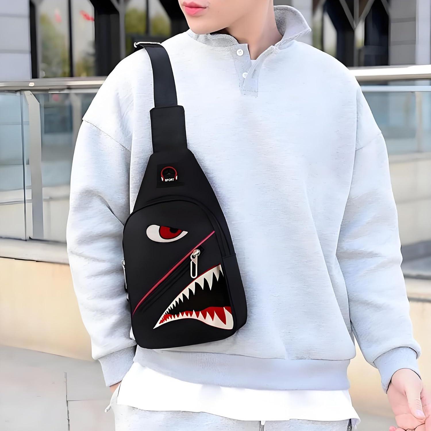 Bolso Cruzado Casual Unisex para Hombro 26x17 cm