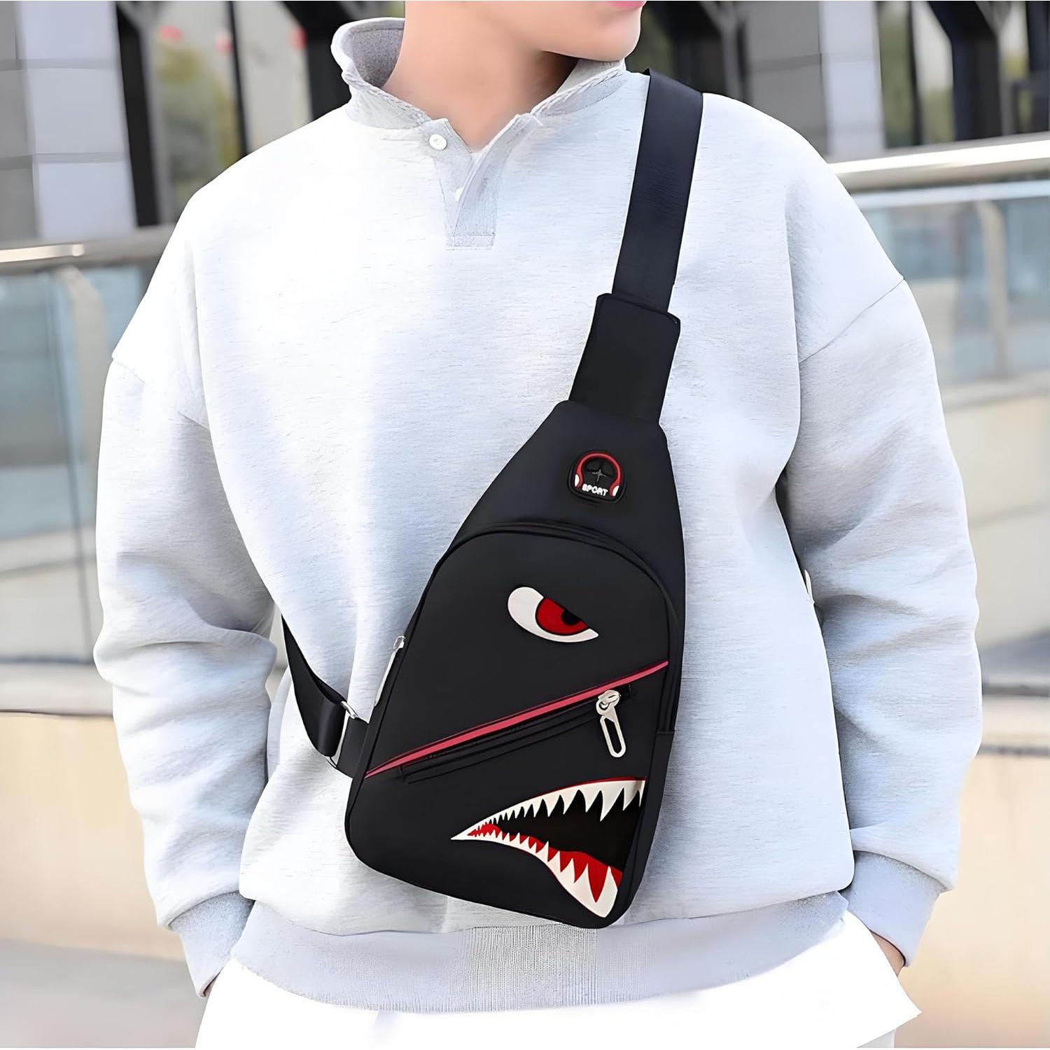 Bolso Cruzado Casual Unisex para Hombro 26x17 cm