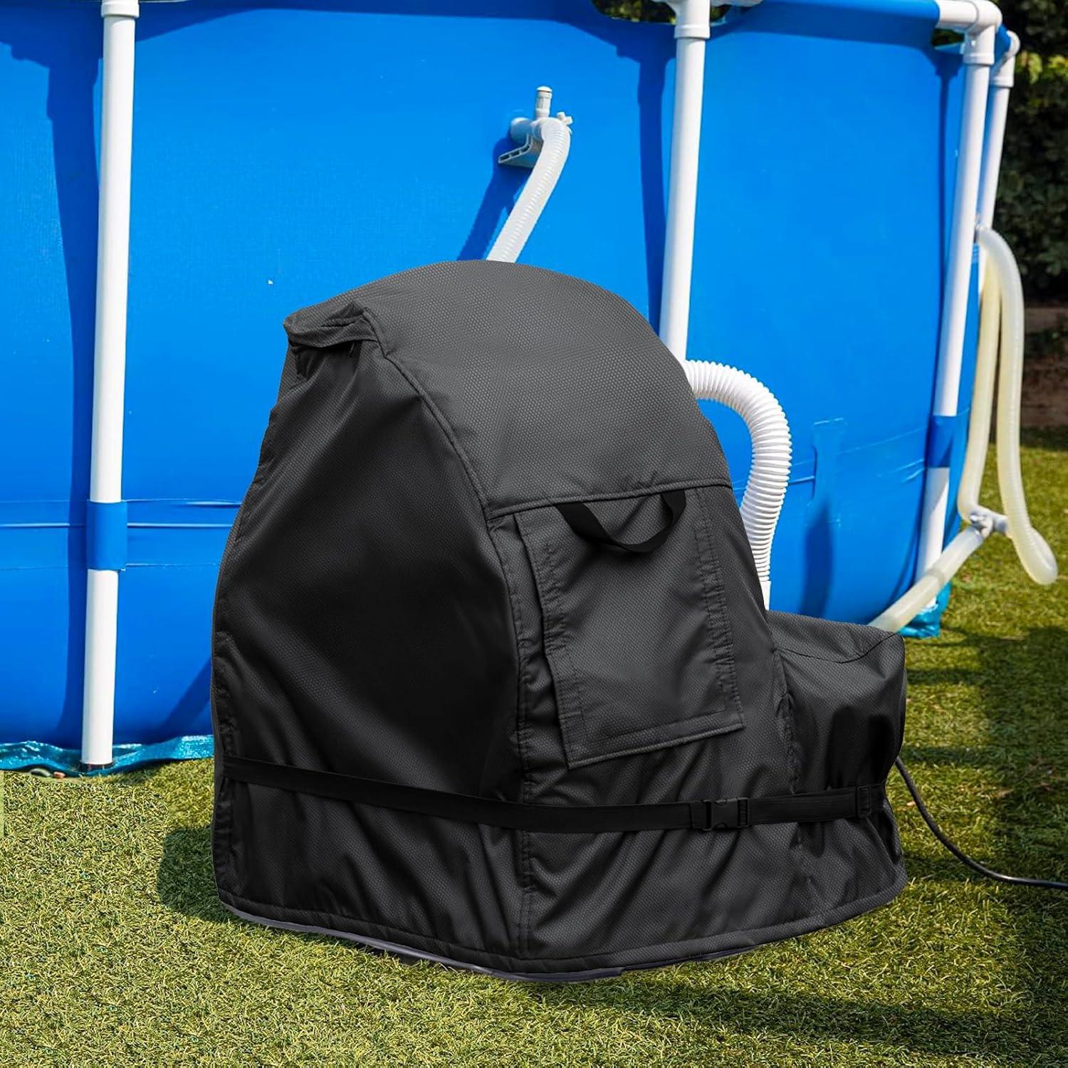 Cubierta Impermeable para Bomba de Filtro de Arena okcool 65.7x62.2 cm