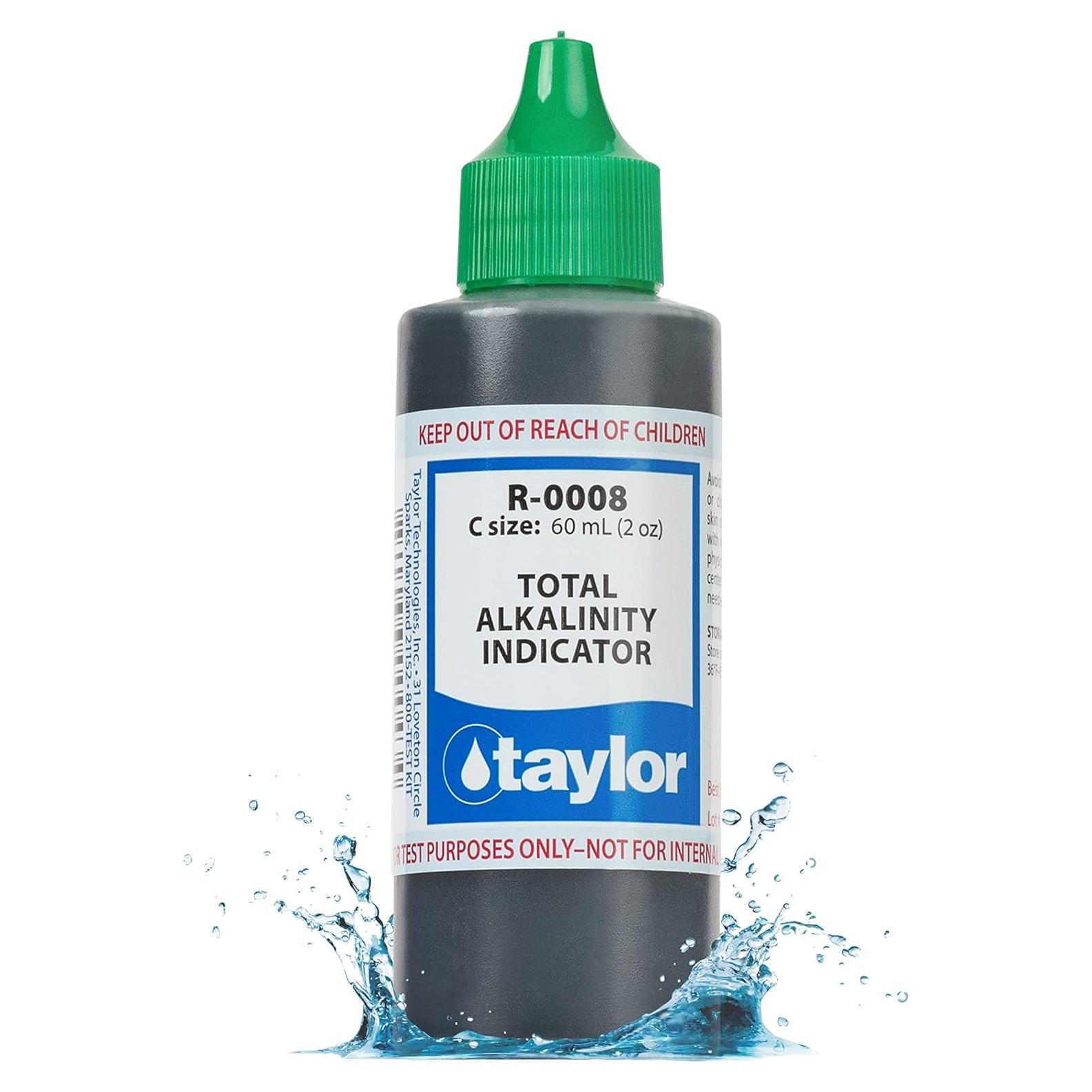 Indicador de Alcalinidad Total Taylor R-0008-C 56.7g para Piscinas