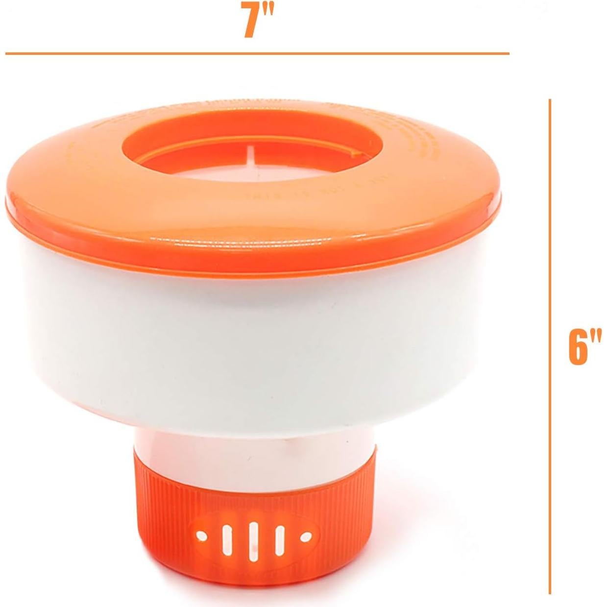 Flotador de Cloro ODJSY 7" para Piscinas y Spas