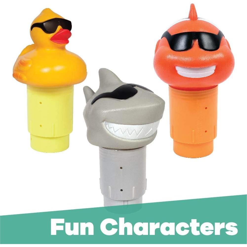 Clorador de Piscina Pez Payaso GAME 16.5x19.0cm Ajustable