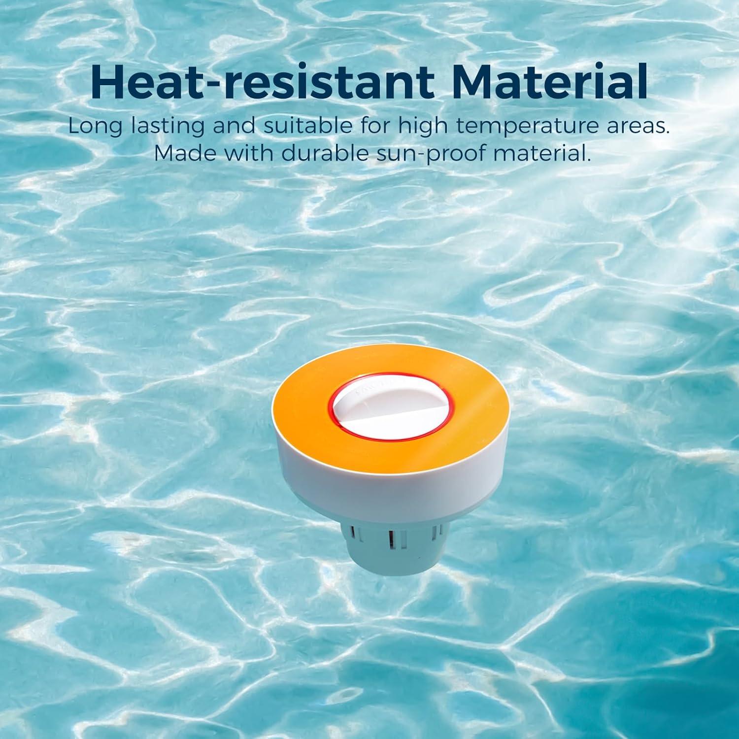 Dispensador de Tabletas para Piscina POOL FELLOWS Naranja 12.4cm