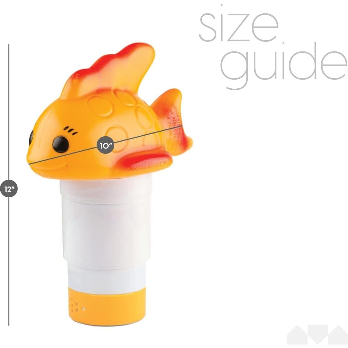 Dispensador de Cloro Flotante Milliard Pez Dorado - Ajustable