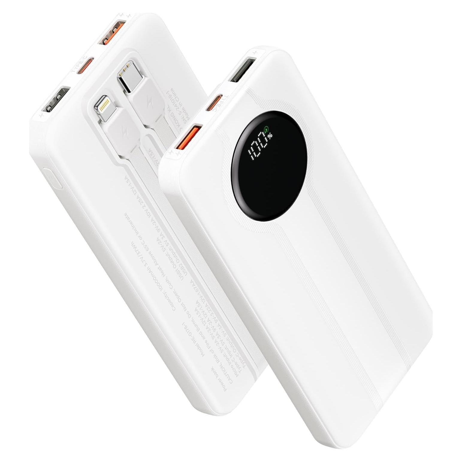 Aioneus Power Bank 10000mAh Carga Rápida 22.5W USB-C