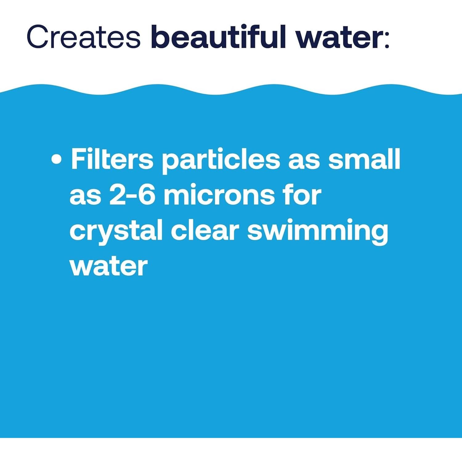 HTH 67121 Ayuda de Filtración para Piscinas D.E. 4.54kg