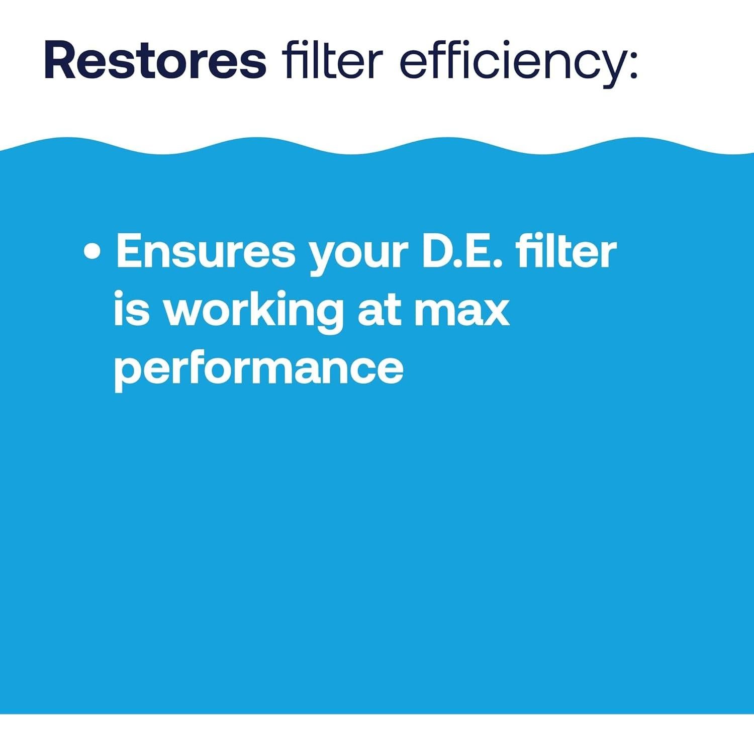 HTH 67121 Ayuda de Filtración para Piscinas D.E. 4.54kg