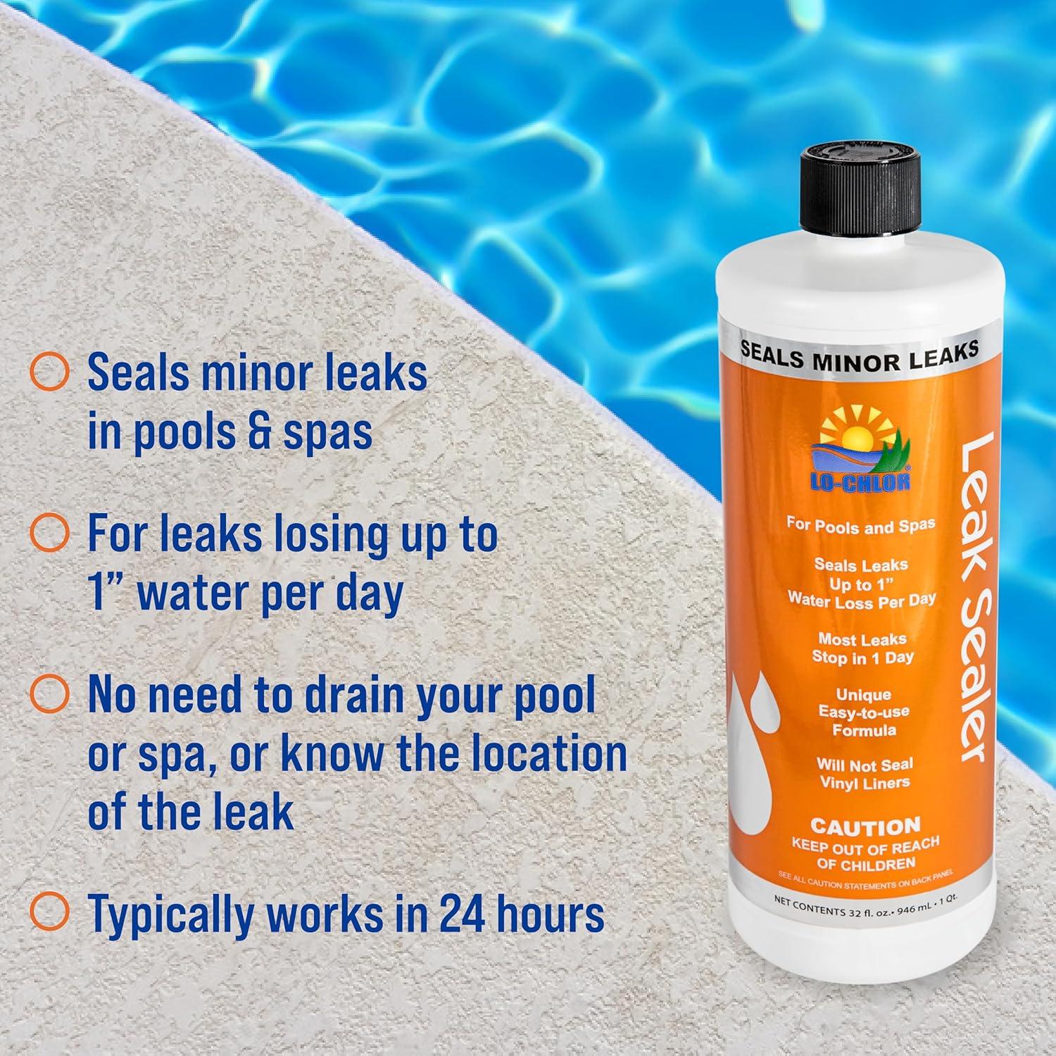 Sellador de Fugas Lo-Chlor 0.91L para Piscinas y Spas
