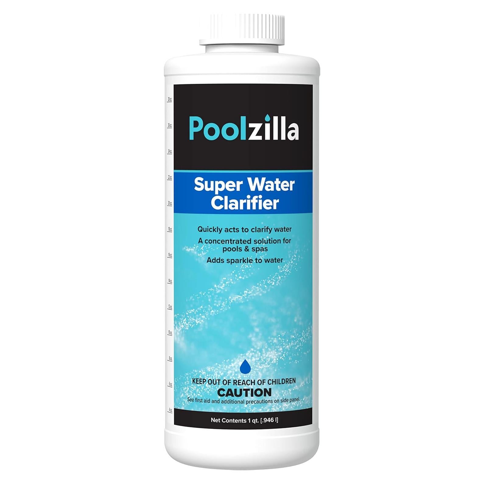 Super Clarificador de Agua Poolzilla 0.95L para Piscinas