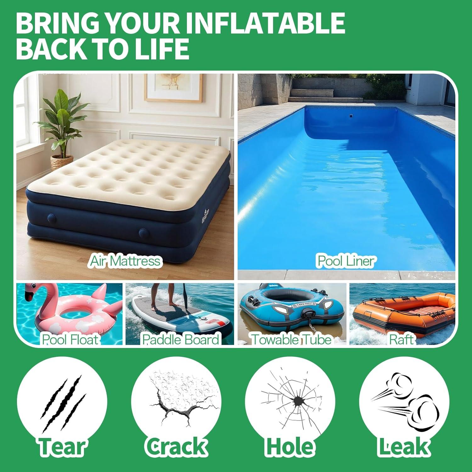 Kit de Parche para Colchón Inflable Atlasbond PVCG0718