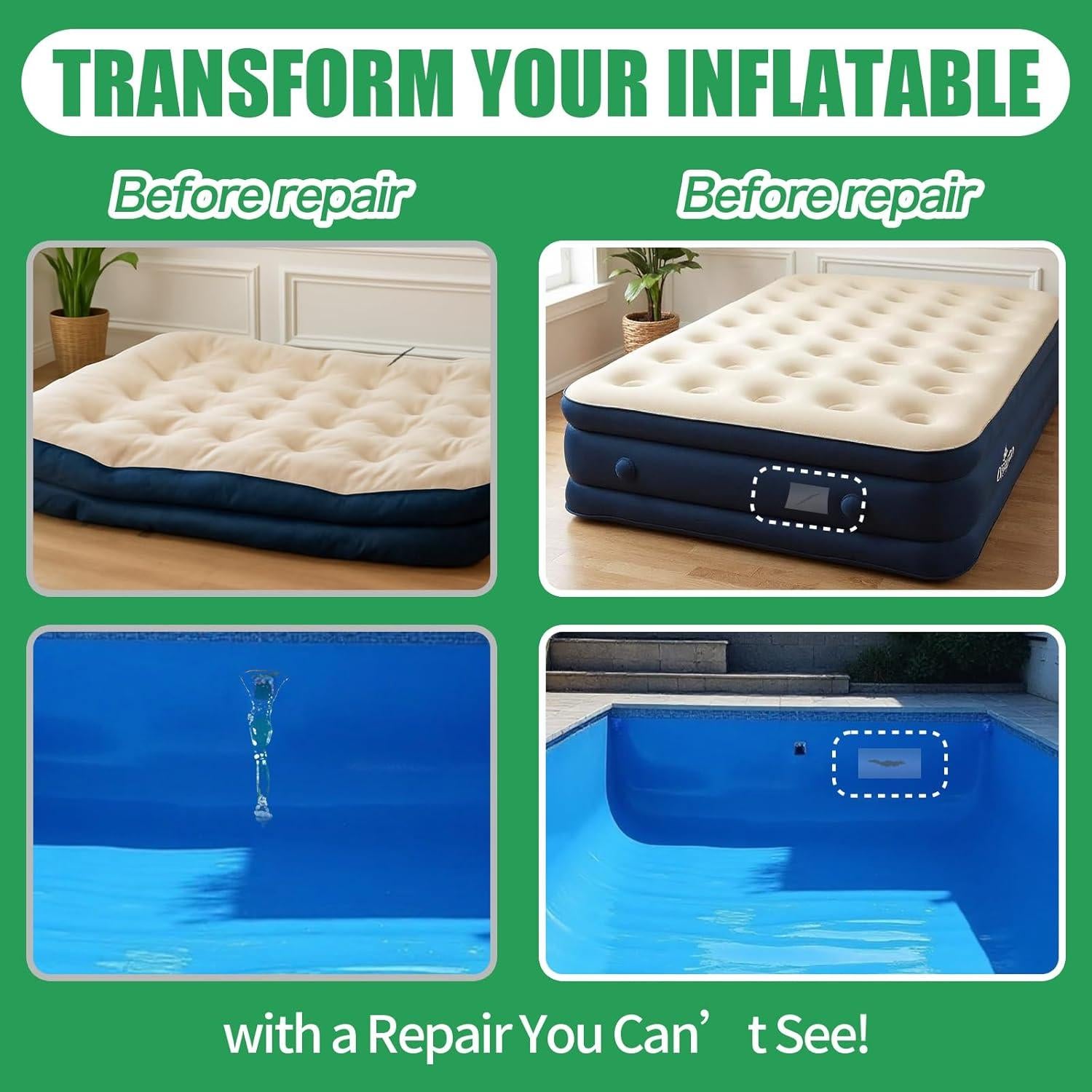 Kit de Parche para Colchón Inflable Atlasbond PVCG0718