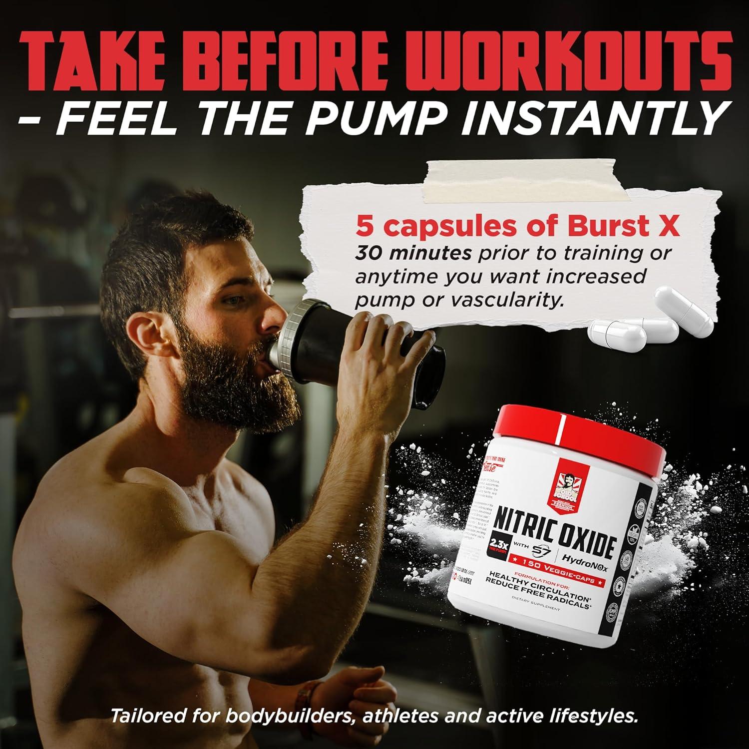 Old School Labs Aumentador de Óxido Nítrico 150 Cápsulas Veganas