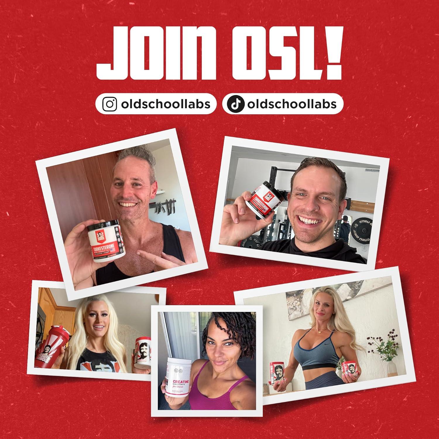 Old School Labs Aumentador de Óxido Nítrico 150 Cápsulas Veganas