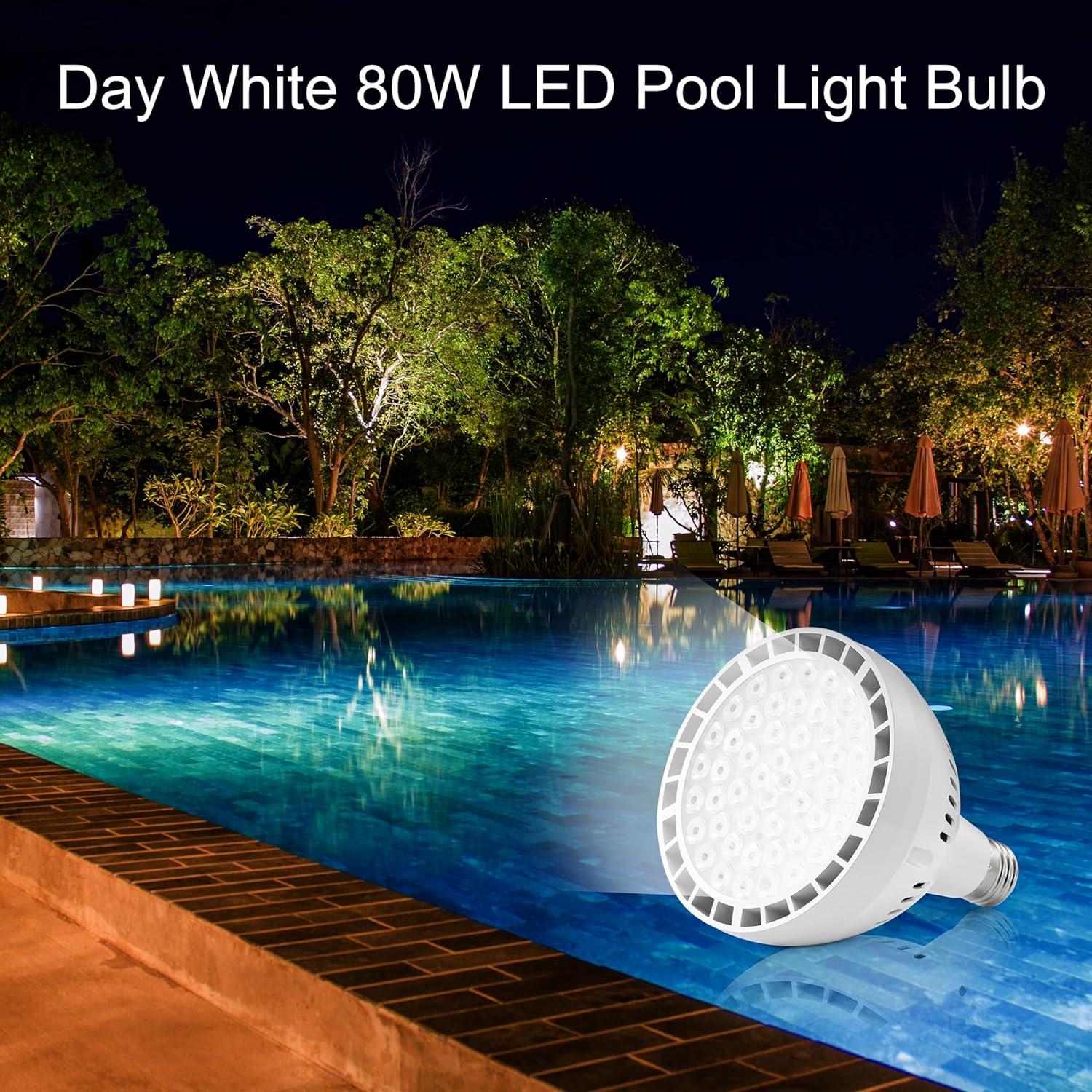 Bombilla LED para Piscina 80W HYMIOR 8500LM 6500K
