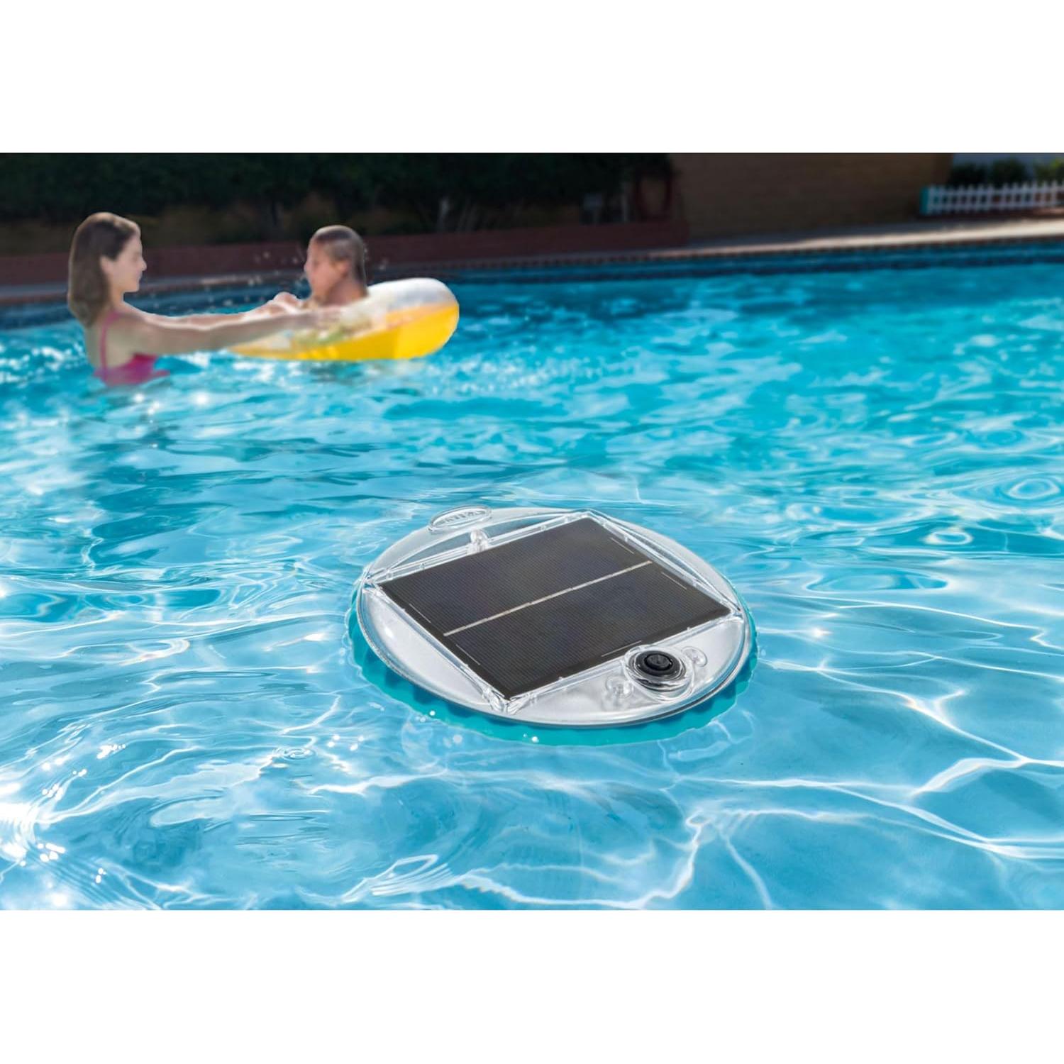 Luz Flotante LED Solar Intex 28690E para Piscina 800 Lúmenes
