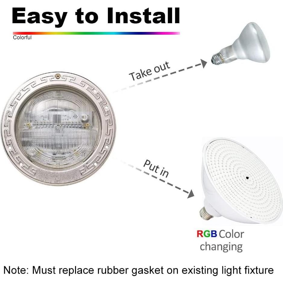 Bombilla LED de Piscina 50W Tandanic RGB 120V - Repuesto