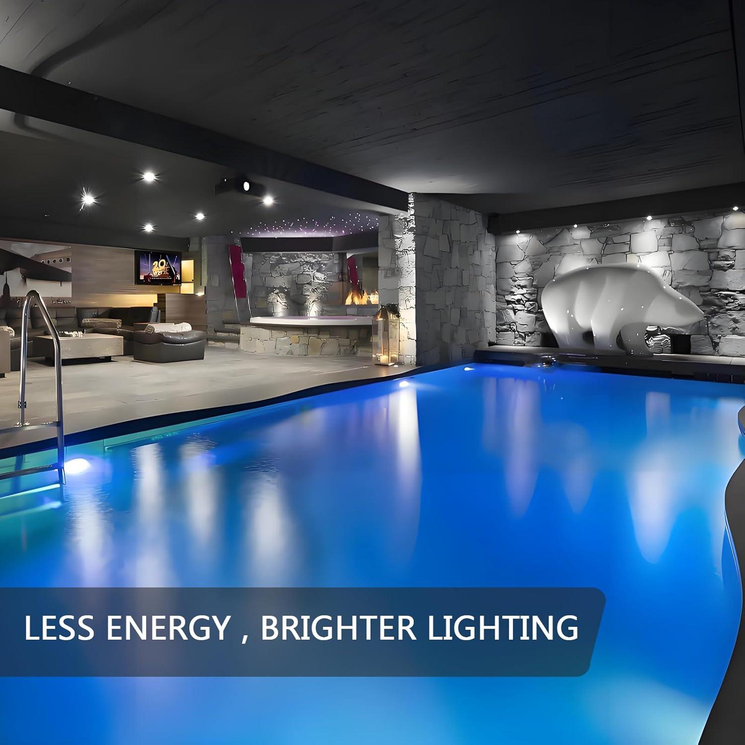 Bombilla LED para Piscina Wiyifada 45W 6000K E26