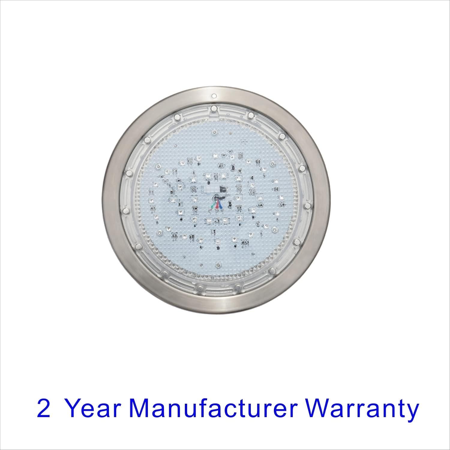 Luz LED empotrada para piscina Poolexa 54W multicolor 4320 lúmenes