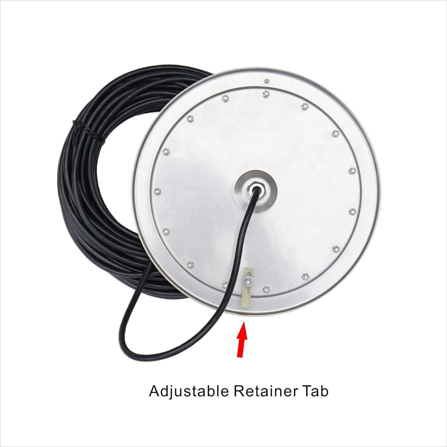 Luz LED empotrada para piscina Poolexa 54W multicolor 4320 lúmenes